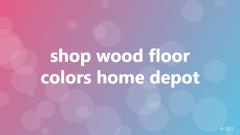shop wood floor colors home depot