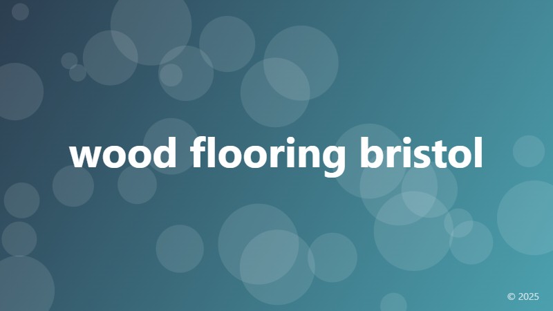 wood flooring bristol